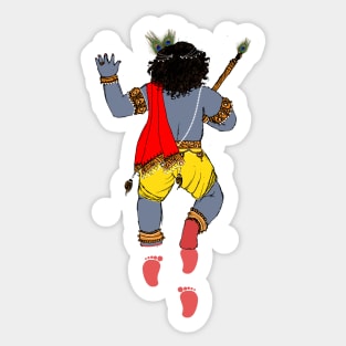 baal krishna Sticker